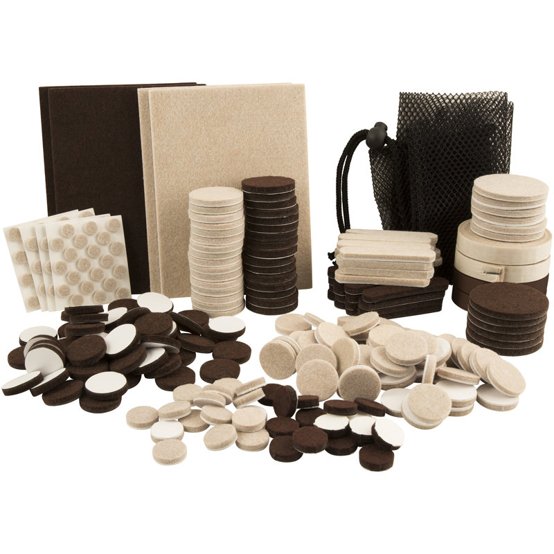 Waxman Softtouch Self Stick Felt Furniture Pads & Reviews Wayfair